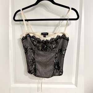 Vintage Lace Bebe Corset Top